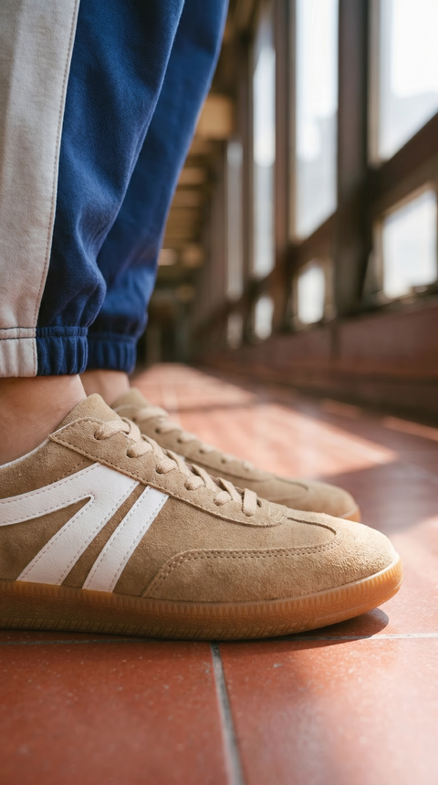 Zapatilla Quebec Beige